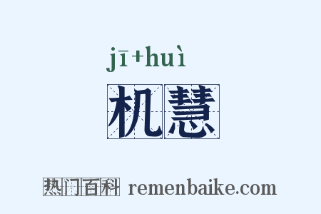 机慧是什么意思的图片